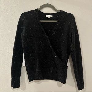 Madewell Black Speckled Sweater
